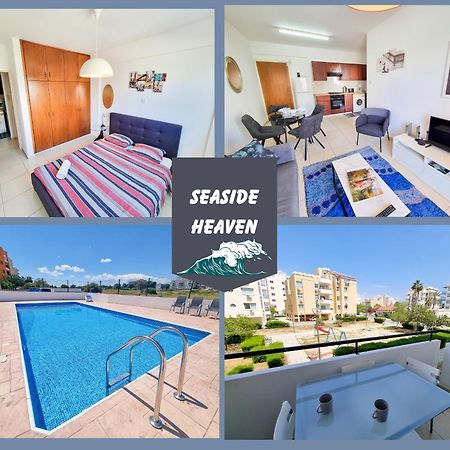 Seaside Heaven Apartment With Pool Larnaca Exterior photo